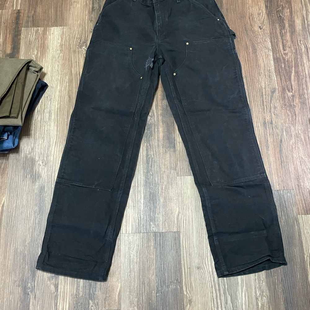 Carhartt Men's Black Relaxed Jeans